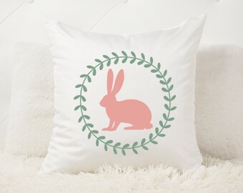 Easter Bunny Wreath SVG: Spring Decor Cut File (Digital Download)