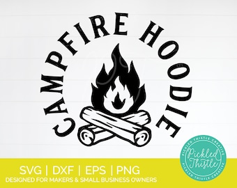 Campfire Hoodie SVG - camping svg, campfire svg, camping shirt svg, funny camping svg, bonfire hoodie svg, sweatshirt svg, hoodie png