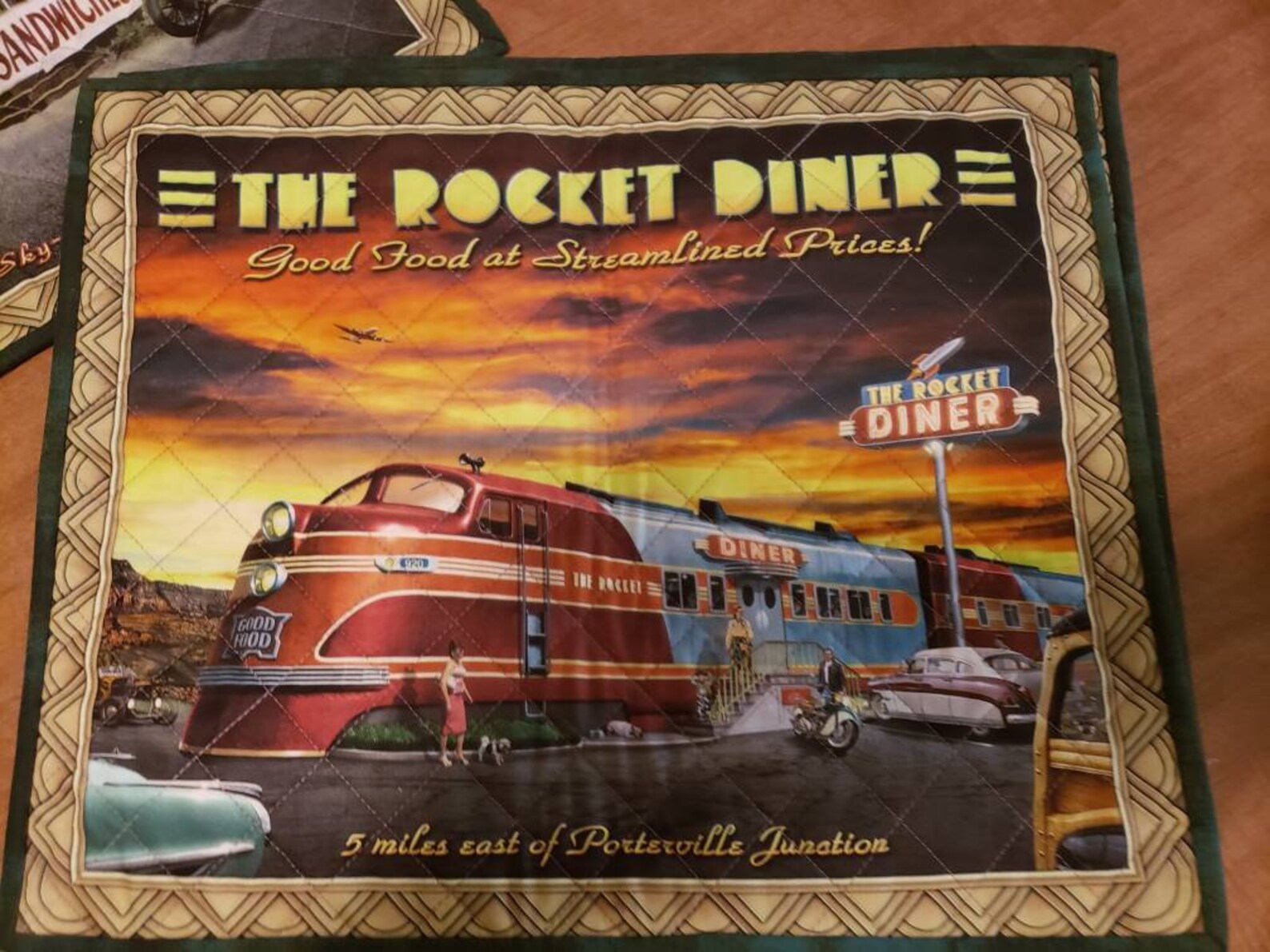 Diner Placemats 17 1/2 X 14 1/2 Etsy