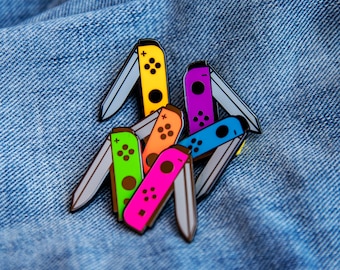 B-Grade Nintendo Switchblade Pin