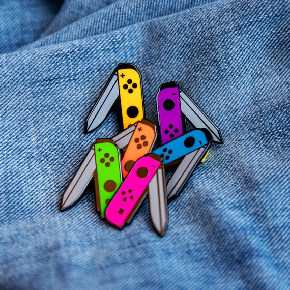 Nintendo Switchblade Pin (the Original) - Etsy