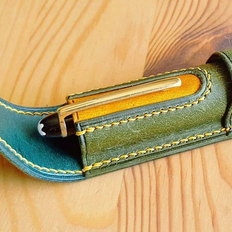 Pen Case Fountain Pen Case Single Fountain Pen Holder Etsy
