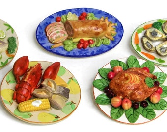 barbie doll food sets