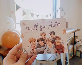 Astro Blue Flame PRINT A5 | Aroha, Fanart, Kpop, Jinjin, MJ, Cha