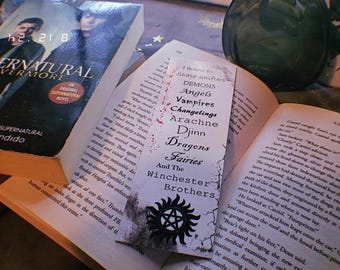 UPDATED I Believe in the Winchesters - Supernatural Inspired Bookmark