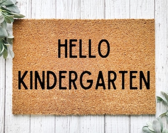 Welcome To Class Doormat | Kindergarten | Classroom Welcome Mat | Classroom Doormat | Classroom Decor | Teacher Gifts | Teacher Appreciation