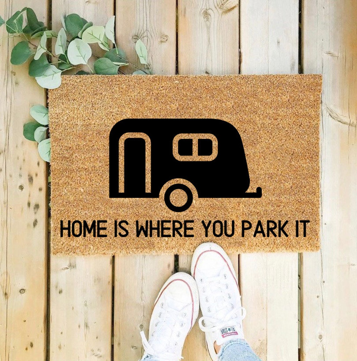 RV Camper Home Is Where You Park It Doormat Mat Rug Etsy
