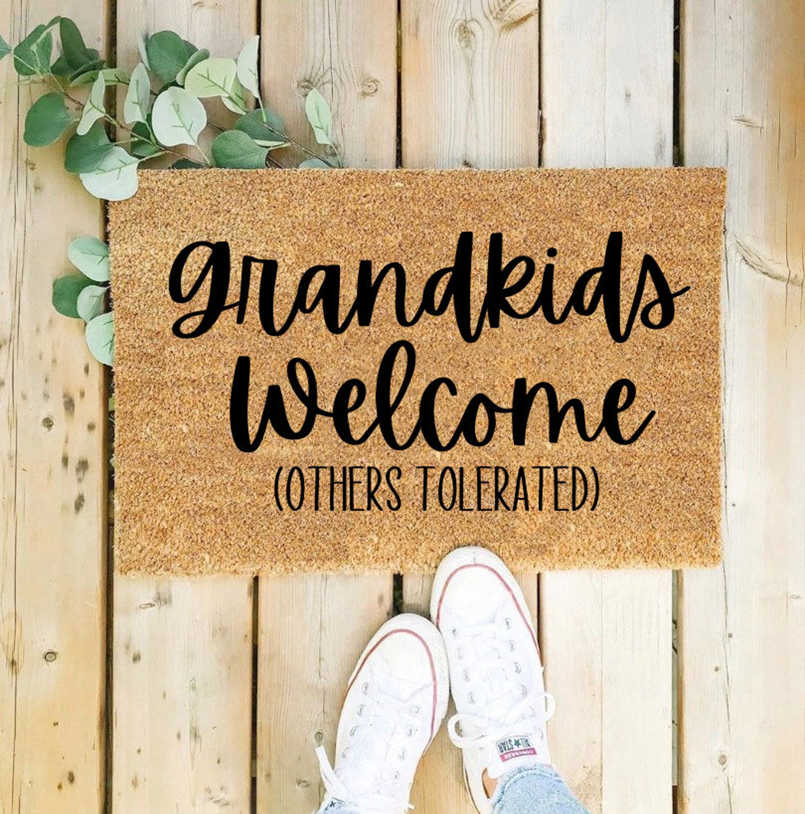 Grandkids Doormat / Doormat / Mat / Home Decor Etsy