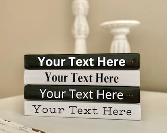 Coffee Table Books | Decorative Books | Personalized Books | Custom Books | Fashion Books | Hardcover Books | Family Names | Book Decor