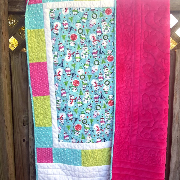 Christmas Lap Quilt Etsy