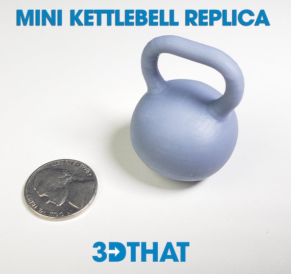 Mini Kettlebell Replica USA Made High Resolution Detail Etsy
