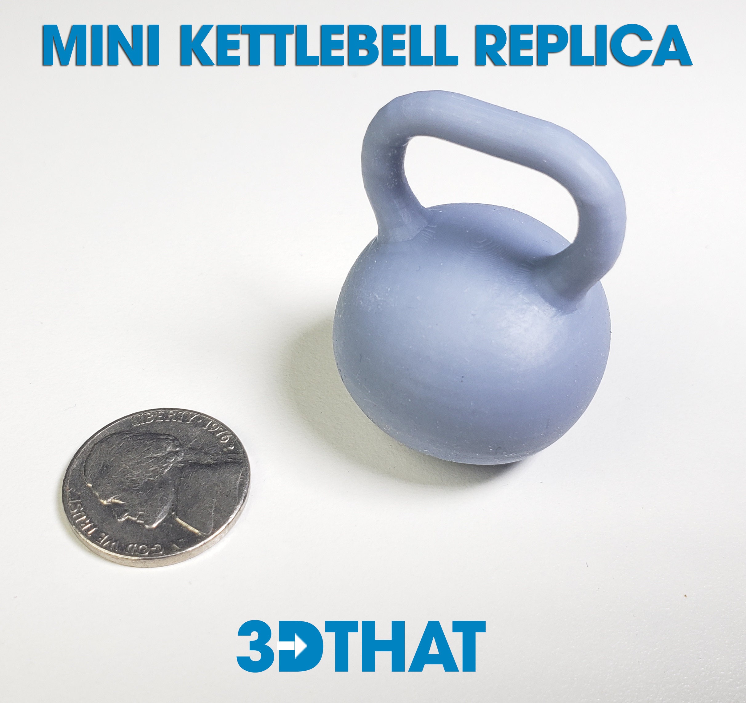 Mini Kettlebell Replica USA Made High Resolution Detail Etsy