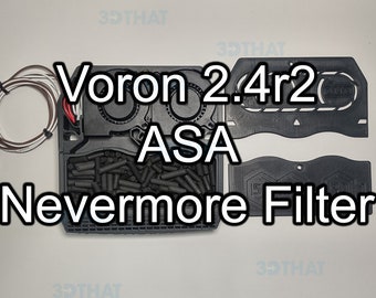 Voron Air Filter Nevermore V5 Duo - ASA High Temp