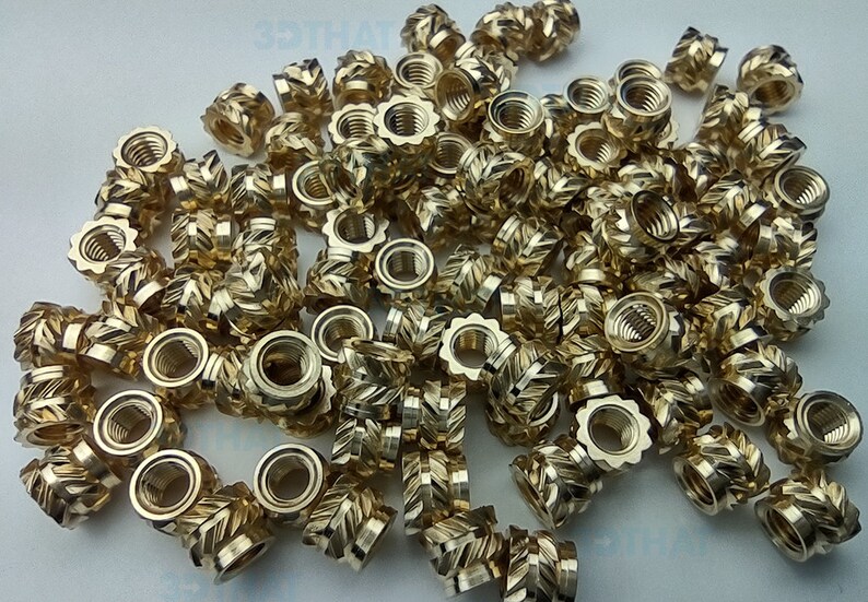 M3x5x4 Threaded Inserts for Voron Pack of 100 3D Print Etsy Australia