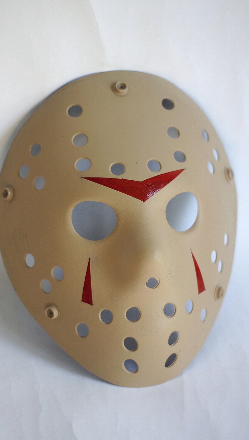 Friday the 13th part 3 Jason Hockey Mask Jason Voorhees Hockey Etsy