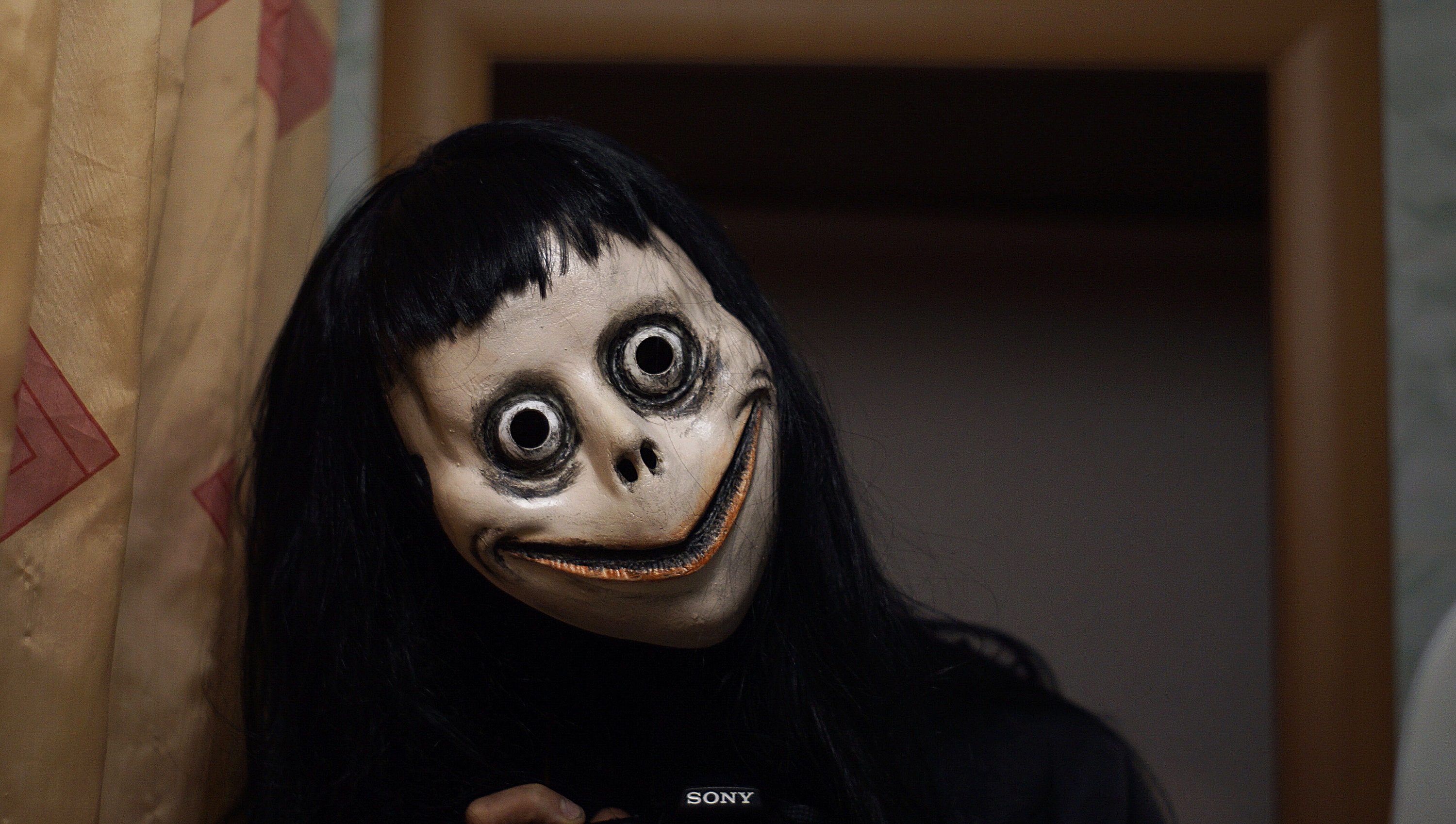 Maschera Momo con WIG Capelli Momo cosplay Killer Horror Etsy Maschera Momo con WIG Capelli Momo cosplay Killer Horror Etsy