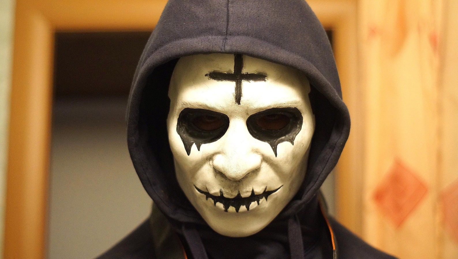 The Purge Cross God mask Purge male mask The Purge Anarchy Etsy