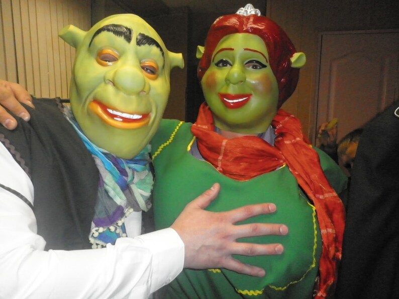 Fiona masque animation Shrek animation Latex Rubber masque Du | Etsy
