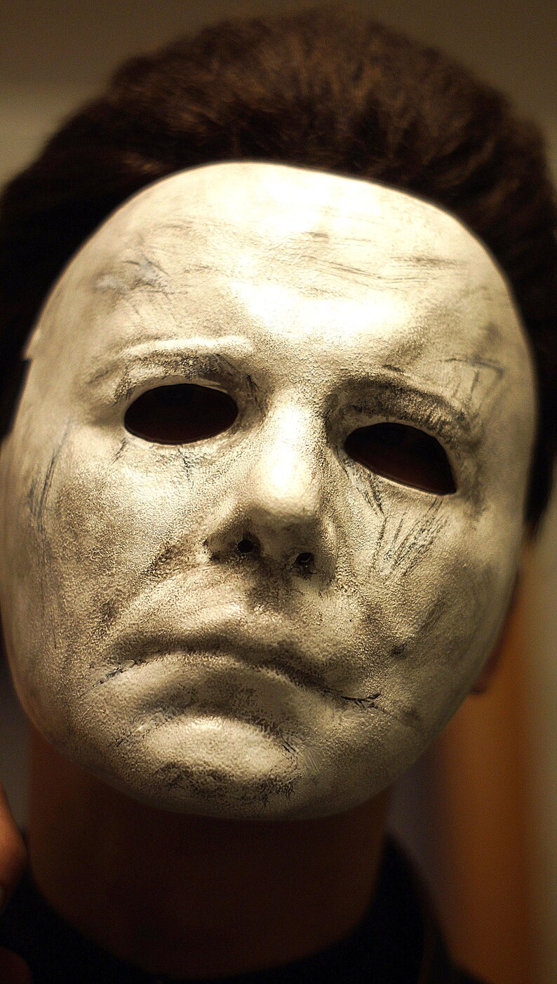 Hand made Michael Myers mask The Shape Dead By Daylight Maniac Etsy