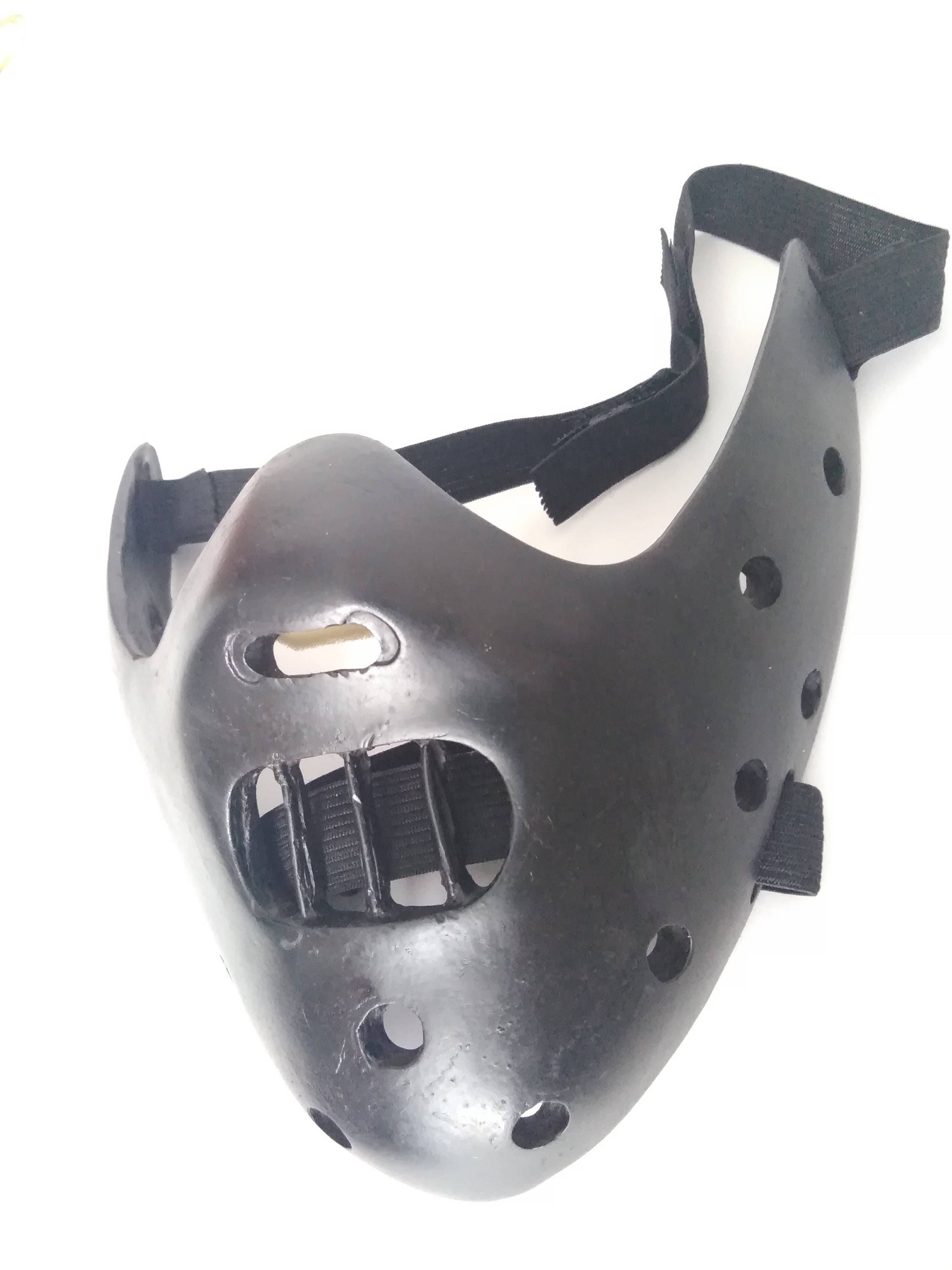 Masque Hannibal Lecter Le silence des agneaux masque noir Etsy