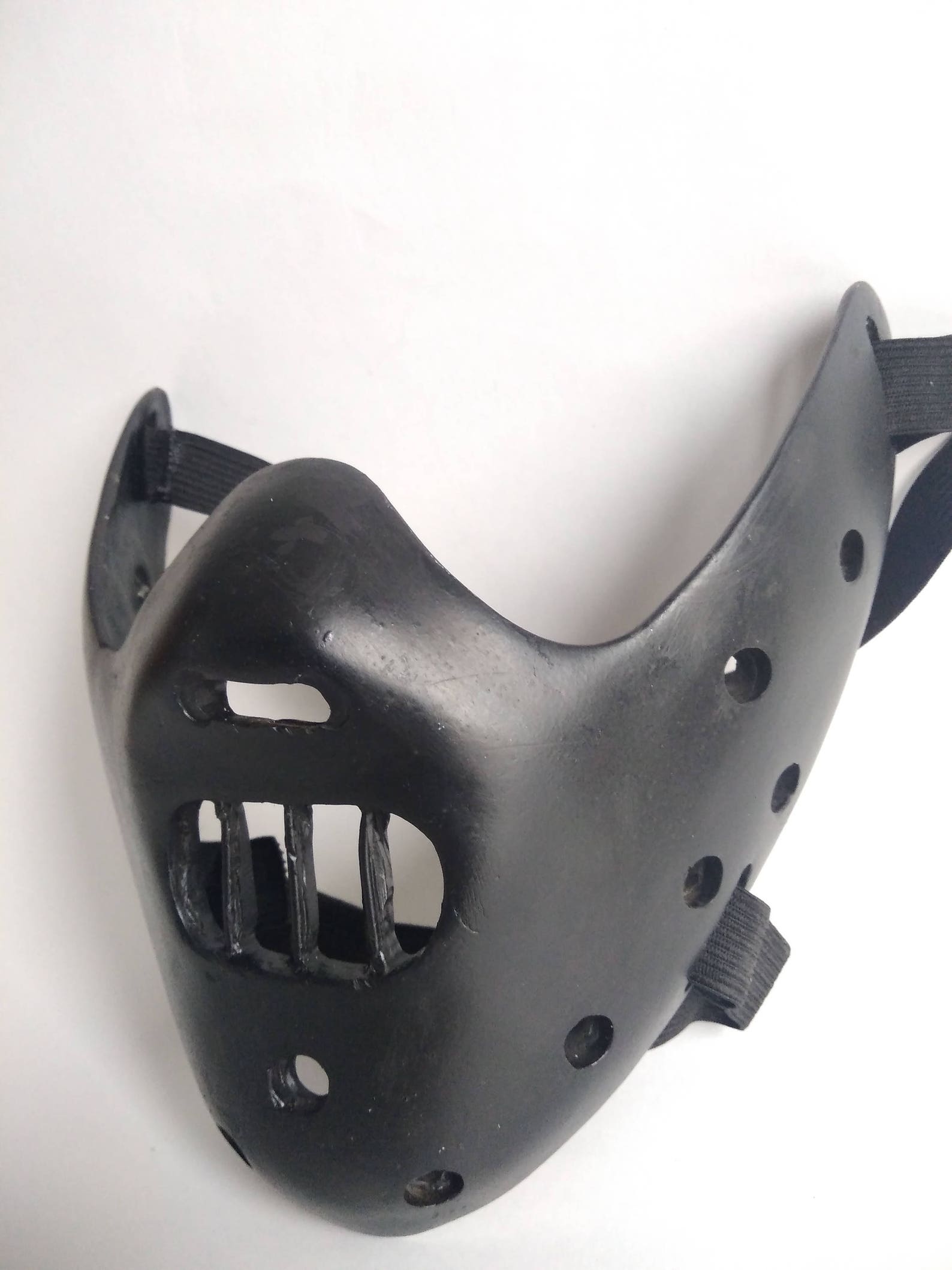Masque Hannibal Lecter Le silence des agneaux masque noir Etsy