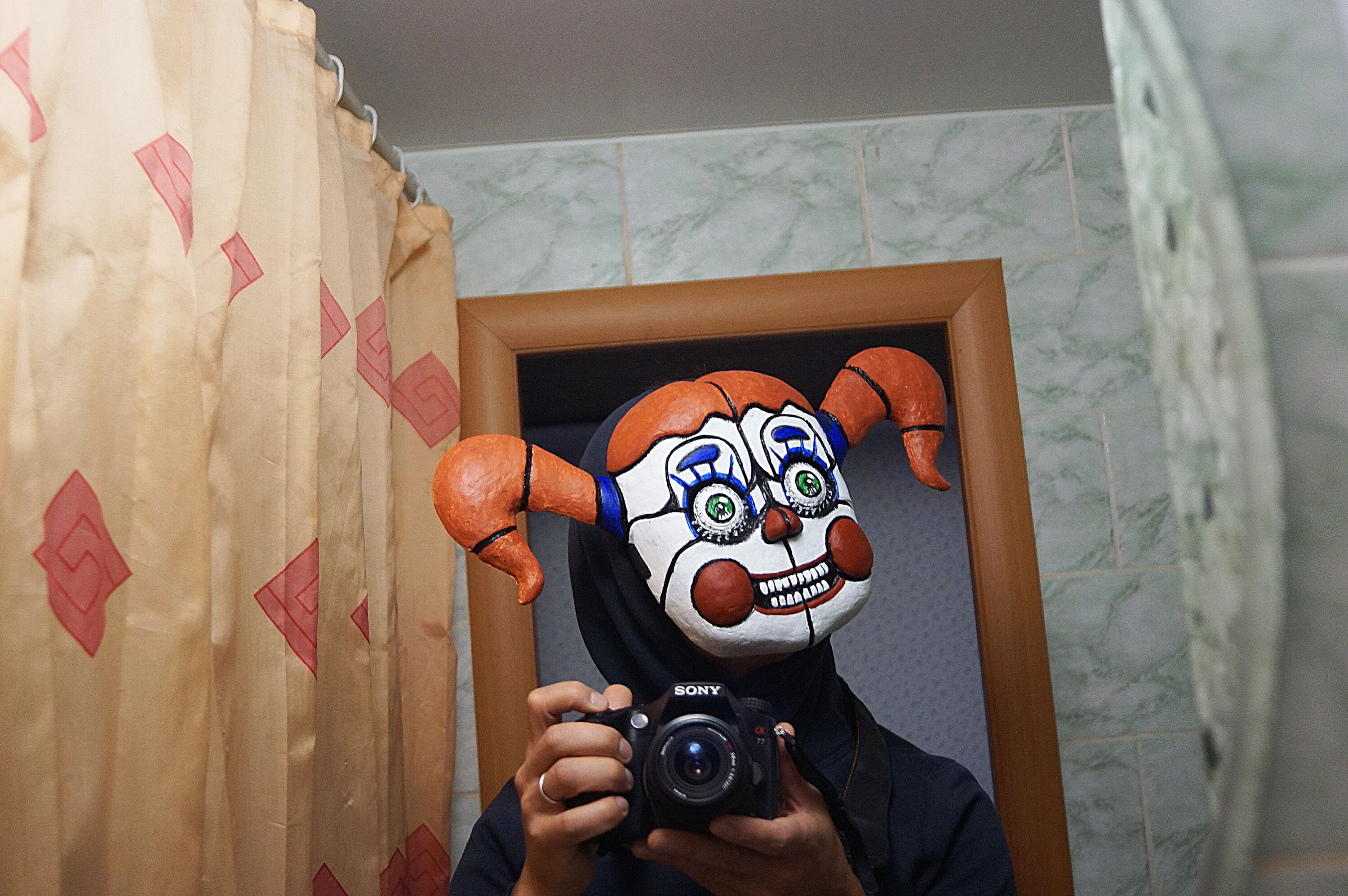 FNAF Circus Baby mask Baby animatronics mask Halloween Horror | Etsy