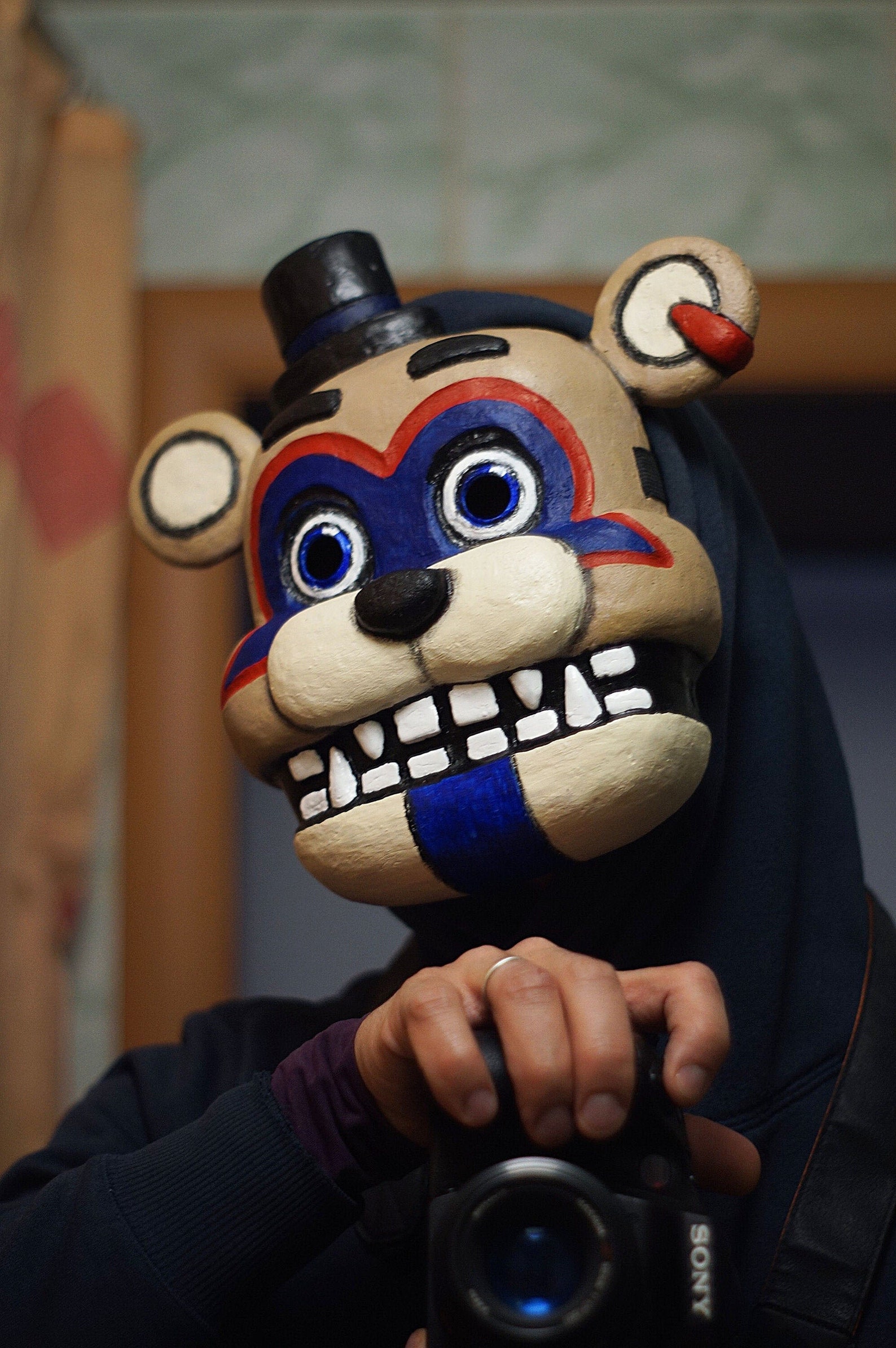 FNAF Freddy GlamRock máscara Halloween máscara Máscara de Etsy España