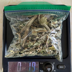 Yerba Santa Leaf Tea- Eriodictyon californicum- Respiratory Health Tea- Wildcrafted in California