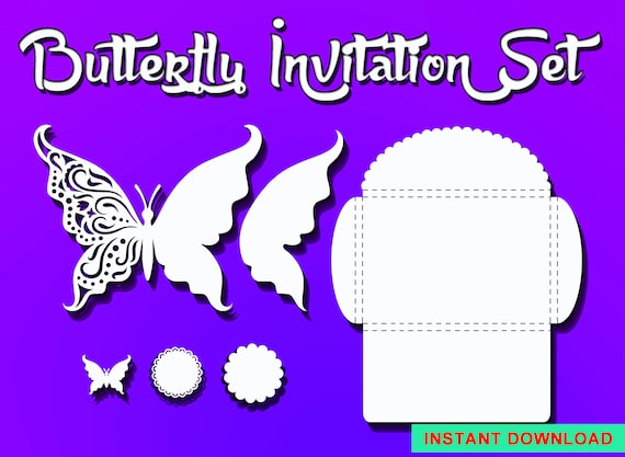 Free Free 311 Butterfly Invitation Svg SVG PNG EPS DXF File