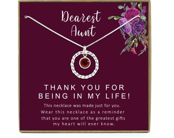 special auntie necklace