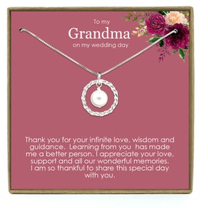 Grandma Wedding Gift, Grandmother of the Bride Gift to Grandma Wedding Gift for Grandma of the Groom Grandmother Wedding Gift