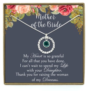 Cadeau de mère de la mariée, cadeau de belle-mère du marié, cadeau de la mère de la mariée du marié, merci cadeau de mariage de marié du marié