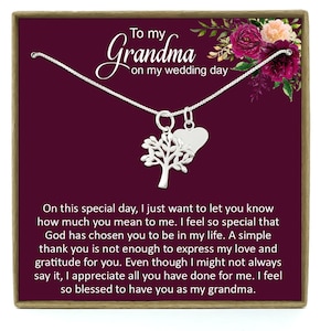 Grandma of the Bride Gift Wedding Gift Grandma of the Groom gift Wedding gift from bride Wedding gift from Groom for Grandma Wedding gift