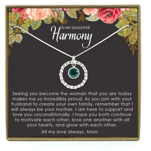 Wedding Gift for Daughter, Daughter Wedding Gift from Mom, Bride Gift from Mom to Daughter on Wedding Day, Bride Gift to Daughter from Mom