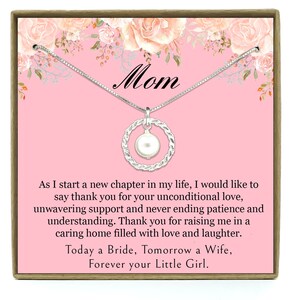 Mère du cadeau de mariée de la fille, cadeau de mariage de maman, cadeau de mariage pour maman, maman merci cadeau, cadeau de la fille, cadeau de maman