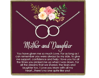 Mom Gift From Daughter Necklace, Gift for Mom, Mother's Day Gift, Gifts for Mom, Mom Necklace, Mother Necklace, Mother's Day