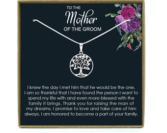 Mother of the Groom Gift, Mother of the Bride Gift, Gift for Mother of the Groom, Mother in law Gift, Mother of the groom necklace
