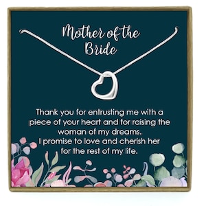 Mère du cadeau de mariée du marié, cadeau pour la mère de la mariée du marié, merci cadeau de mariage de mariage de marié