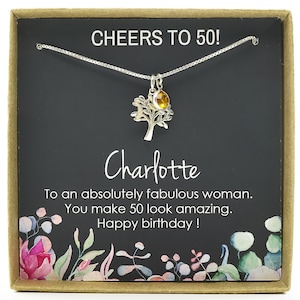 Cadeau 50e anniversaire pour femme, cadeau 50e anniversaire pour elle, cadeau 50e anniversaire pour femme, idée cadeau 50e anniversaire, argent sterling