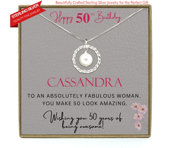 50th Birthday Gift for Women, 50th Birthday Gift for Her, 50th