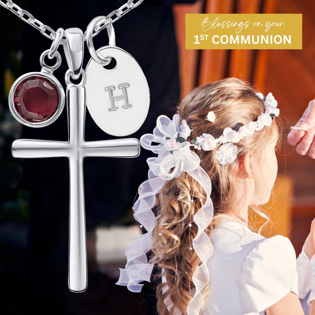 First Communion Chains First Communion Necklace: First Communion Gift, First Holy Communion ...