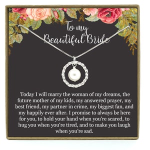 Groom to Bride Gift Wedding Day Gift for Bride from Groom to Bride Card To my Bride Gift from Groom image 1