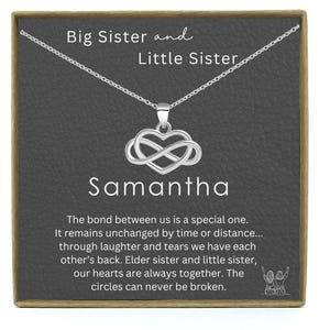Personalized gift for sister, Sister gift, Big Sister, Little Sister, Gift for sister from sister, birthday gift for sister, birthday gift