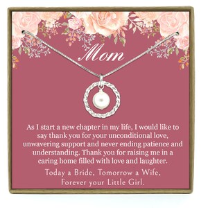 Mère du cadeau de mariée de la fille, cadeau de mariage de maman, cadeau de mariage pour maman, maman merci cadeau, cadeau de la fille, cadeau de maman