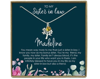 Sister in law Wedding Gift, Sister in Law Gift, Bonus Sister Gift, Sister of The Groom, Wedding Gift,  Bridesmaid Gift, Bridal Shower Gift