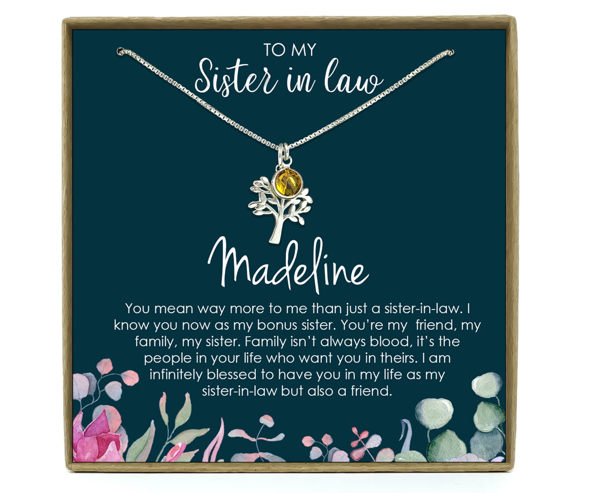 Sister in Law Wedding Gift Sister in Law Gift Bonus Sister Etsy Canada