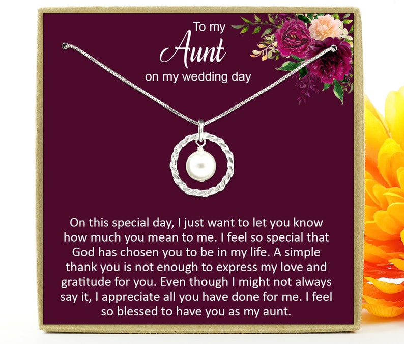 Aunt Wedding Gift From Bride Aunt of the Bride Gift Wedding Etsy Canada