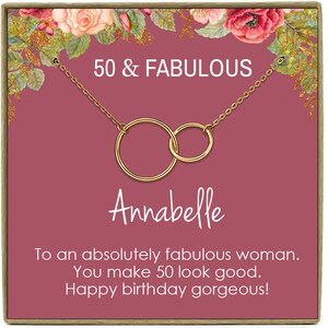 50th Birthday Gift for Women,50th Birthday Gift for her, 50th Birthday Gift for Woman, 50th Birthday Gift Idea
