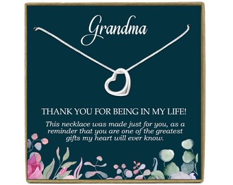 Gift for Grandma, Grandmother Necklace, Grandma Gift, Gift For Grandma from grandchildren, Grandma, Grandma Necklace, New Grandma