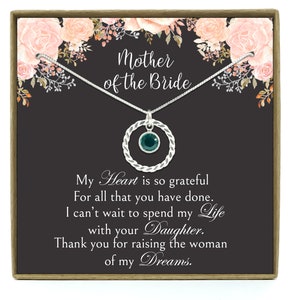 Cadeau de mère de la mariée, cadeau de belle-mère du marié, cadeau de la mère de la mariée du marié, merci cadeau de mariage de marié du marié